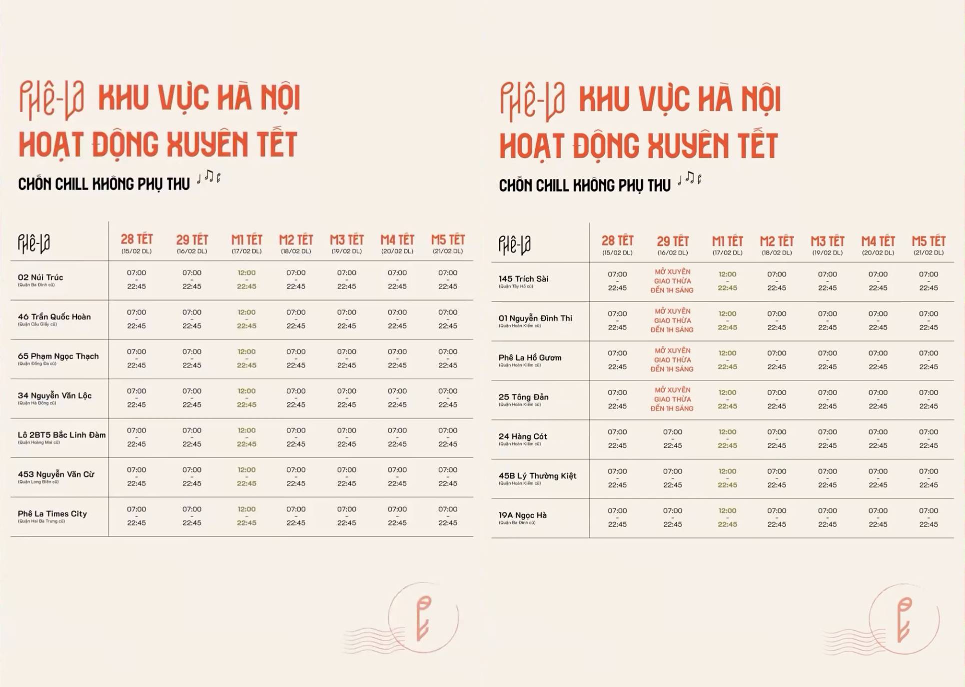 Một loạt hàng cà phê Hà Nội ra thông báo gấp ngay trước Tết- Ảnh 2. Một loạt hàng cà phê Hà Nội ra thông báo gấp ngay trước Tết- Ảnh 2.