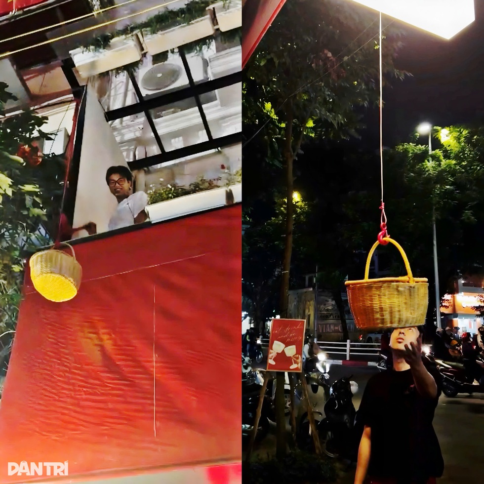 Ẩn trong ngõ nhỏ ở Hà Nội, quán đồ Âu kéo đồ ăn lên xuống bằng ròng rọc - 4