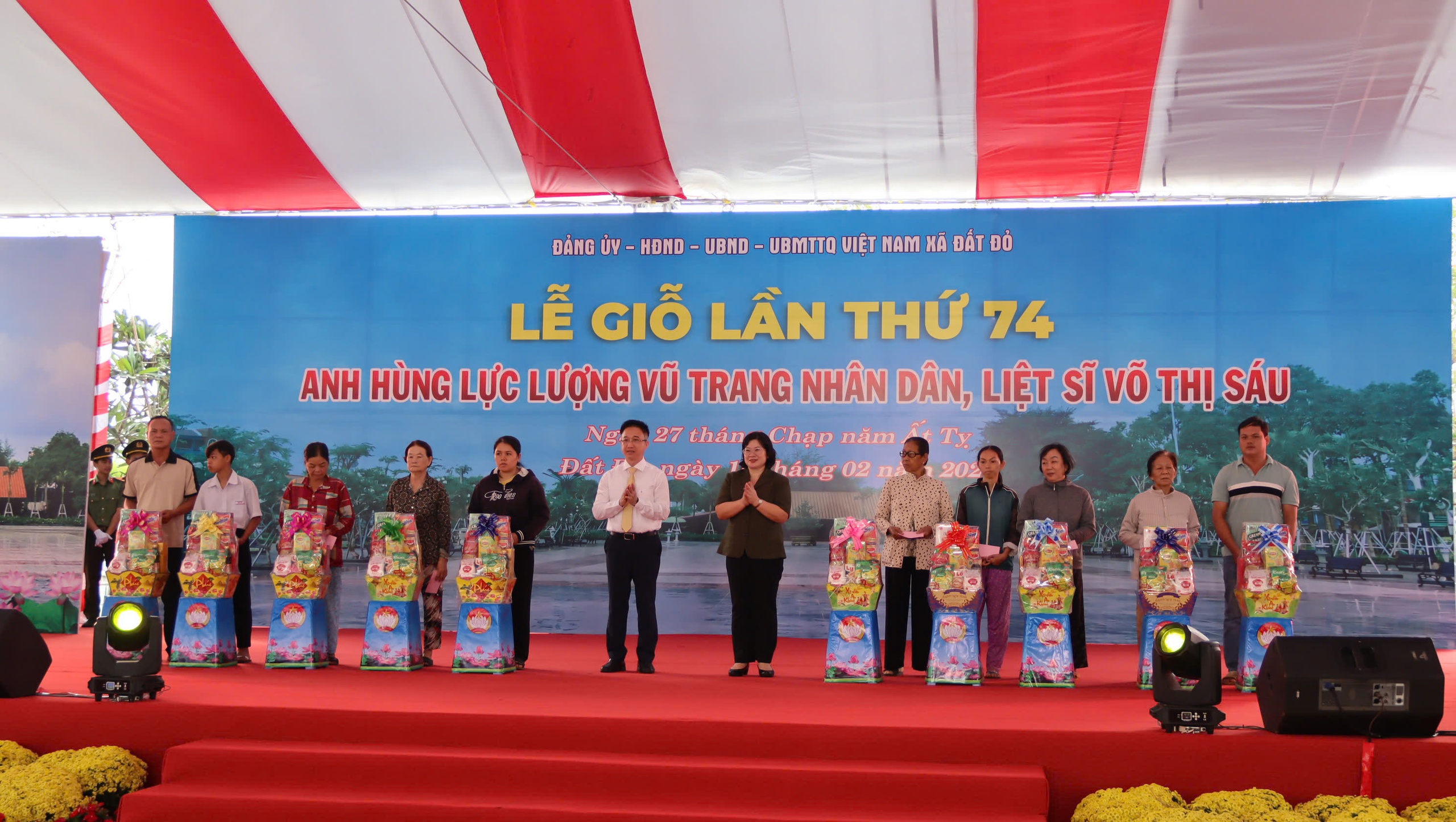 Thành kính Lễ giỗ Anh hùng liệt sỹ Võ Thị Sáu tại Đất Đỏ 4 img