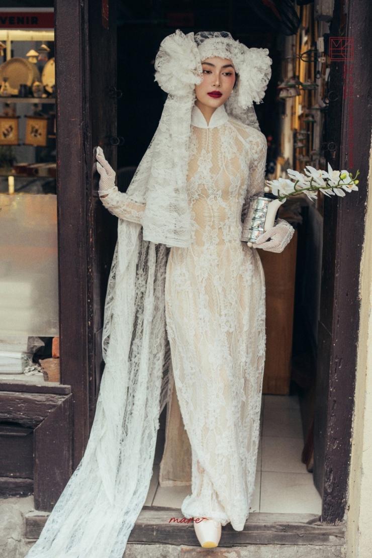 9 kiểu áo dài hot dịp Tết 2026 - 6