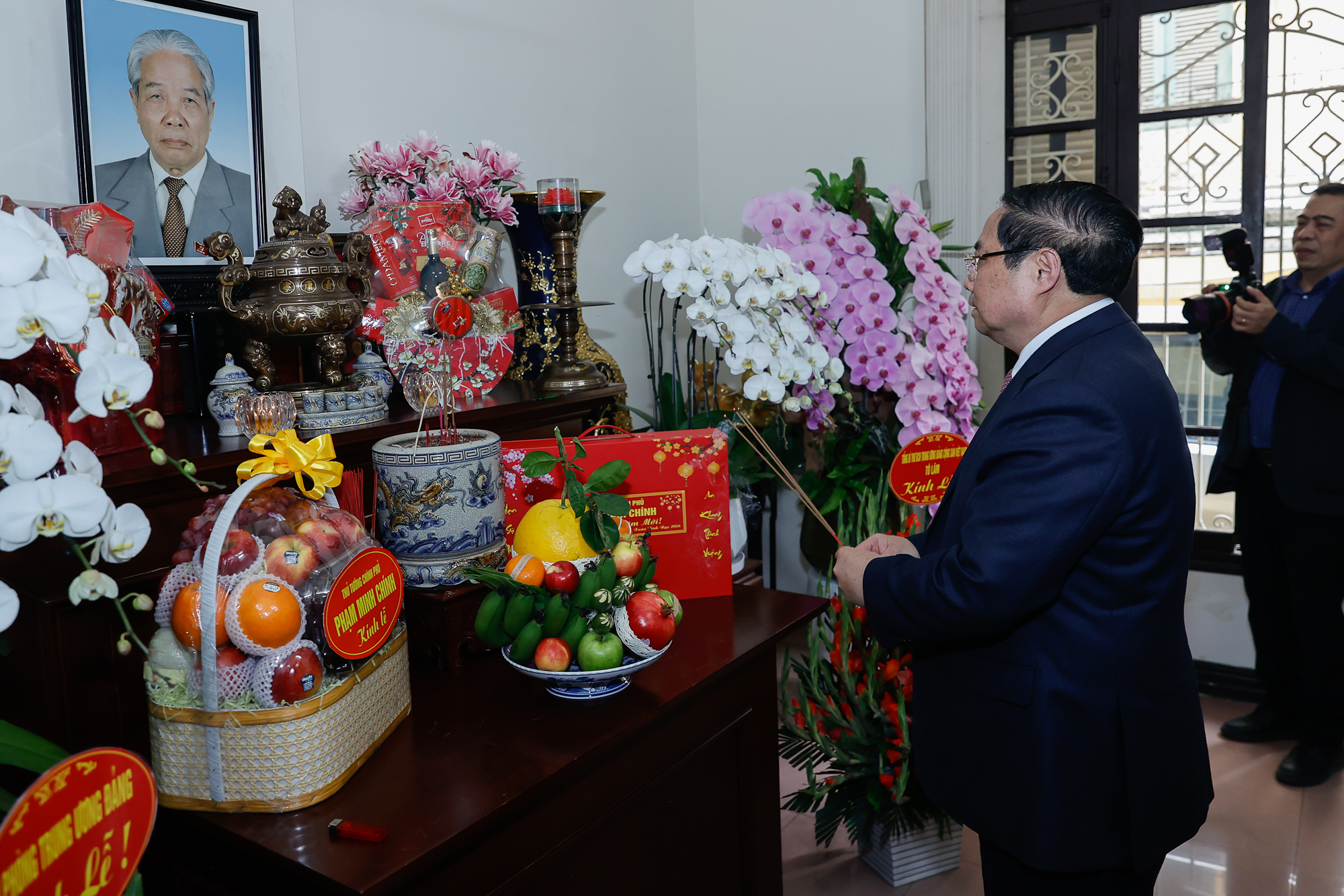 Thủ tướng chúc Tết gia đình các nguyên lãnh đạo Đảng , Nhà nước năm 2026 - Ảnh 6. Thủ tướng chúc Tết gia đình các nguyên lãnh đạo Đảng , Nhà nước năm 2026 - Ảnh 6.