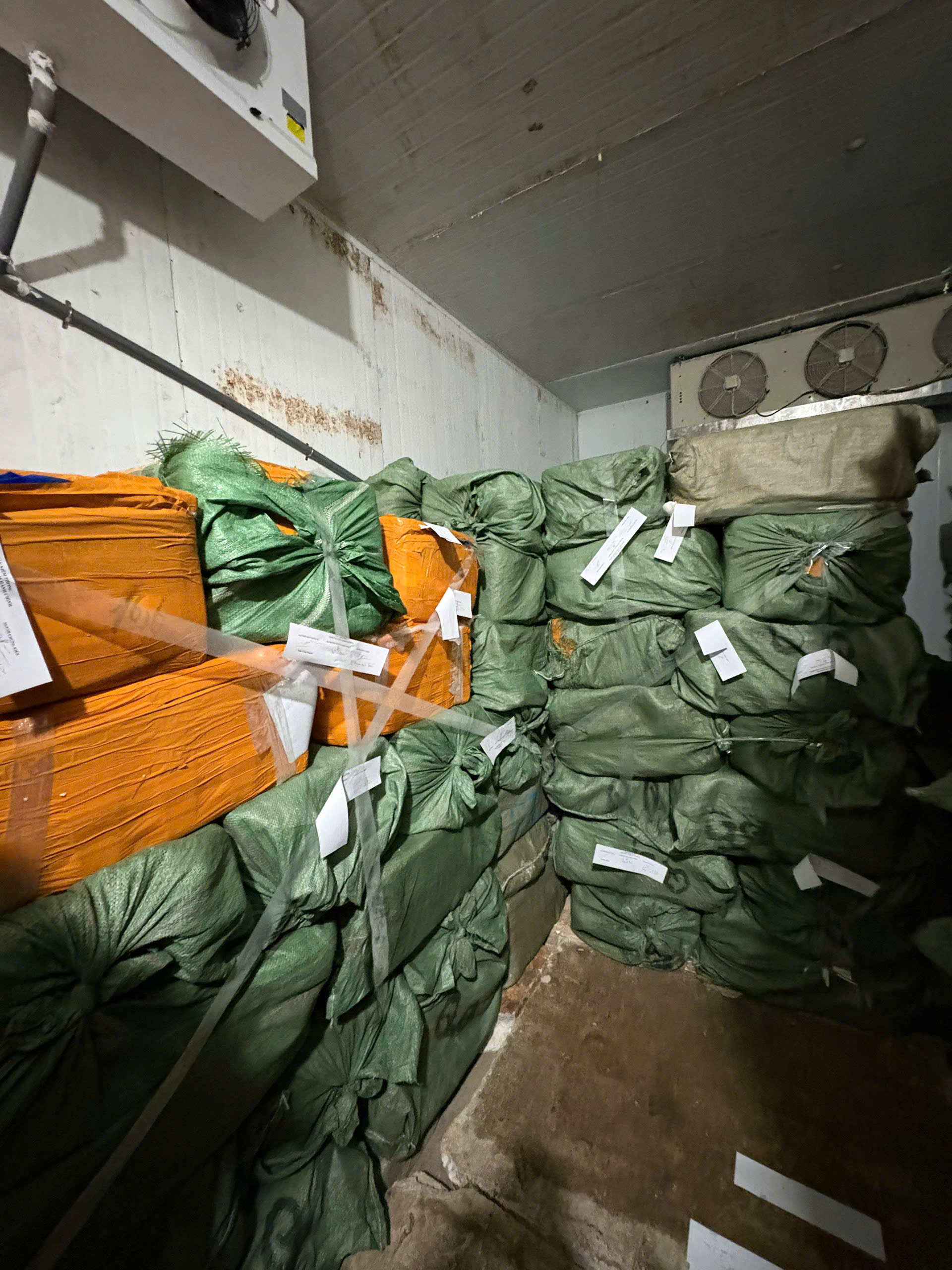 Chặn đứng gần 30 tấn nầm lợn, lạp xưởng nướng đá... 