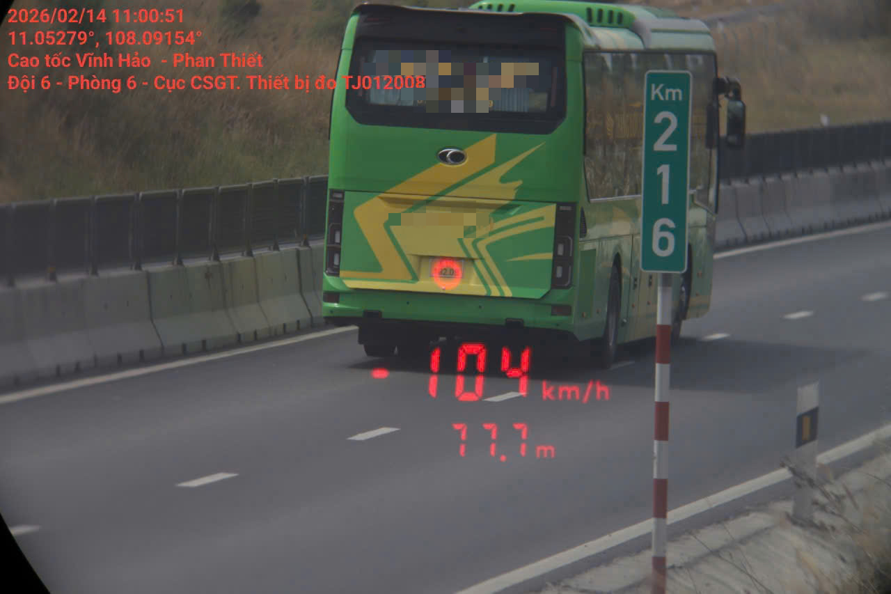 vi phạm tốc độ - Ảnh 2.
