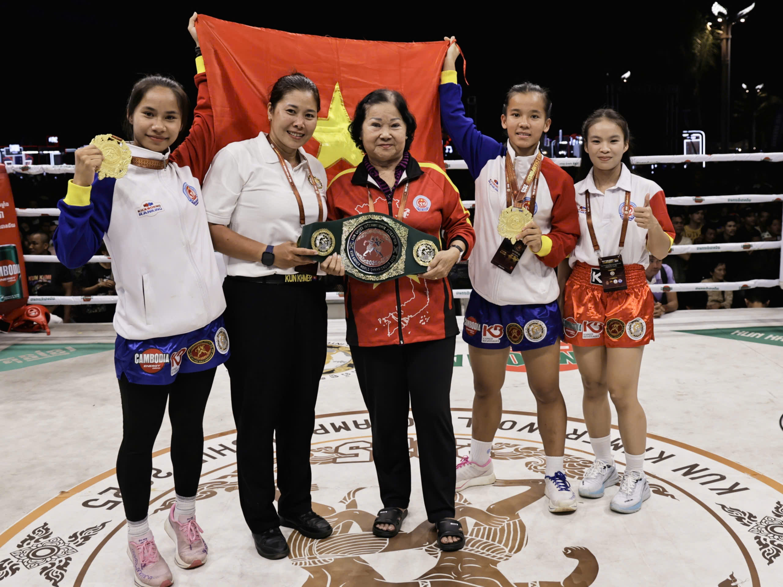 Việt Nam xếp nhất toàn đoàn Giải Vô địch Kun Khmer thế giới - Ảnh 3.