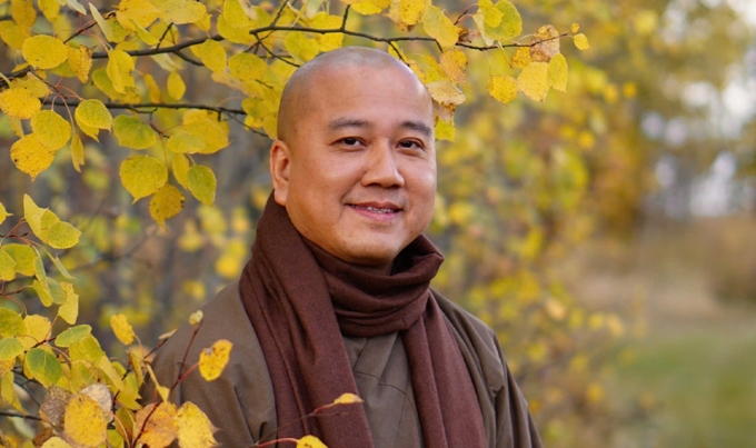 Nhà sư Thích Pháp Hòa. Ảnh: NXB cung cấp