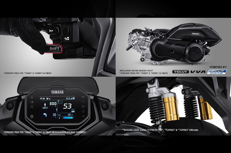 Yamaha ra mắt xe ga với loạt nâng cấp cực xịn, giá từ 46 triệu đồng, sẵn sàng đối đầu Honda Air Blade và Vario- Ảnh 3.