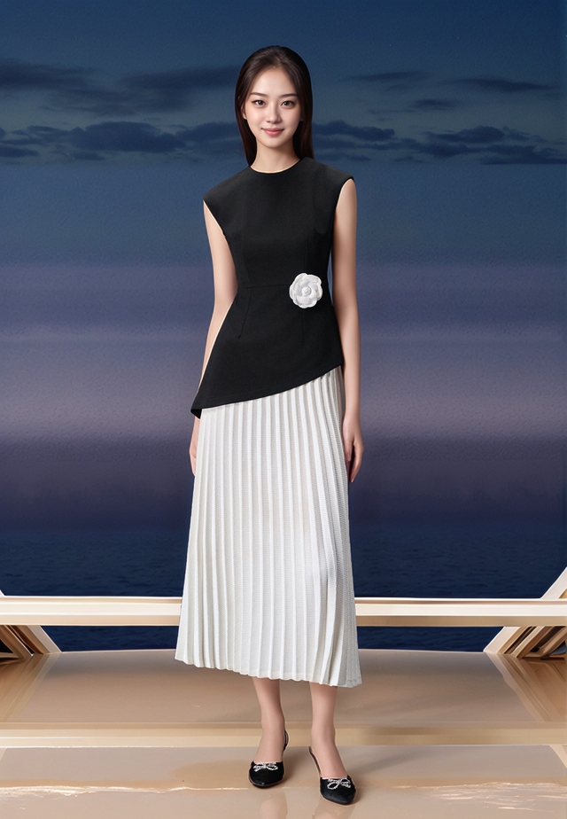 Đầu năm, nàng ưu ái diện chân váy xếp ly mọi lúc- Ảnh 4.