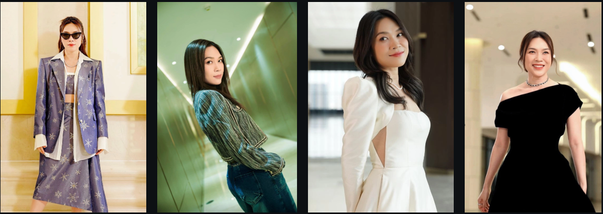 Phong cách của Mỹ Tâm sau 28 năm 8 Mỹ Tâm tạo dáng tại trường quay Vietnam Idol 2023.