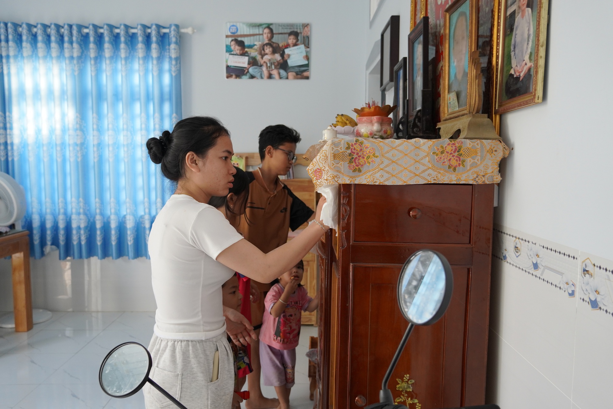 Tết ấm của 5 chị em mồ côi ở Đồng Tháp- Ảnh 4.