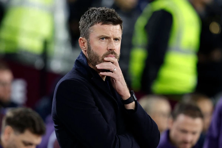 Carrick không thể chứng kiến đội trẻ MU thắng Man City. ẢNH: AFP MU-CARRICK.jpg