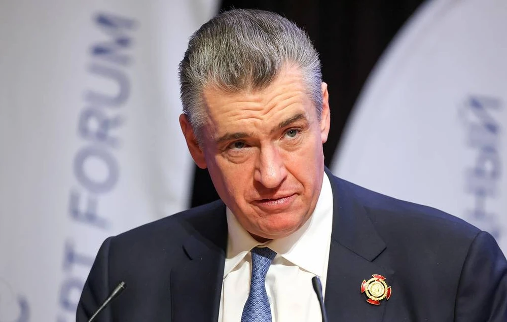 Chủ tịch Ủy ban Đối ngoại Duma Quốc gia (Hạ viện Nga) - ông Leonid Slutsky. Ảnh: TASS 1.jpg