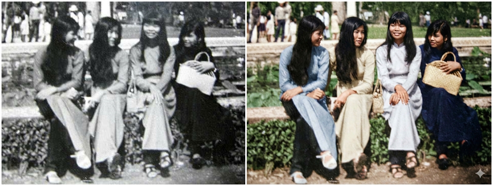 Cách dùng AI 'hô biến' ảnh tết xưa thành ảnh siêu nét 4 Cách dùng AI 'hô biến' ảnh Tết xưa thời 'ông bà anh' thành ảnh 8K siêu nét - Ảnh 4.