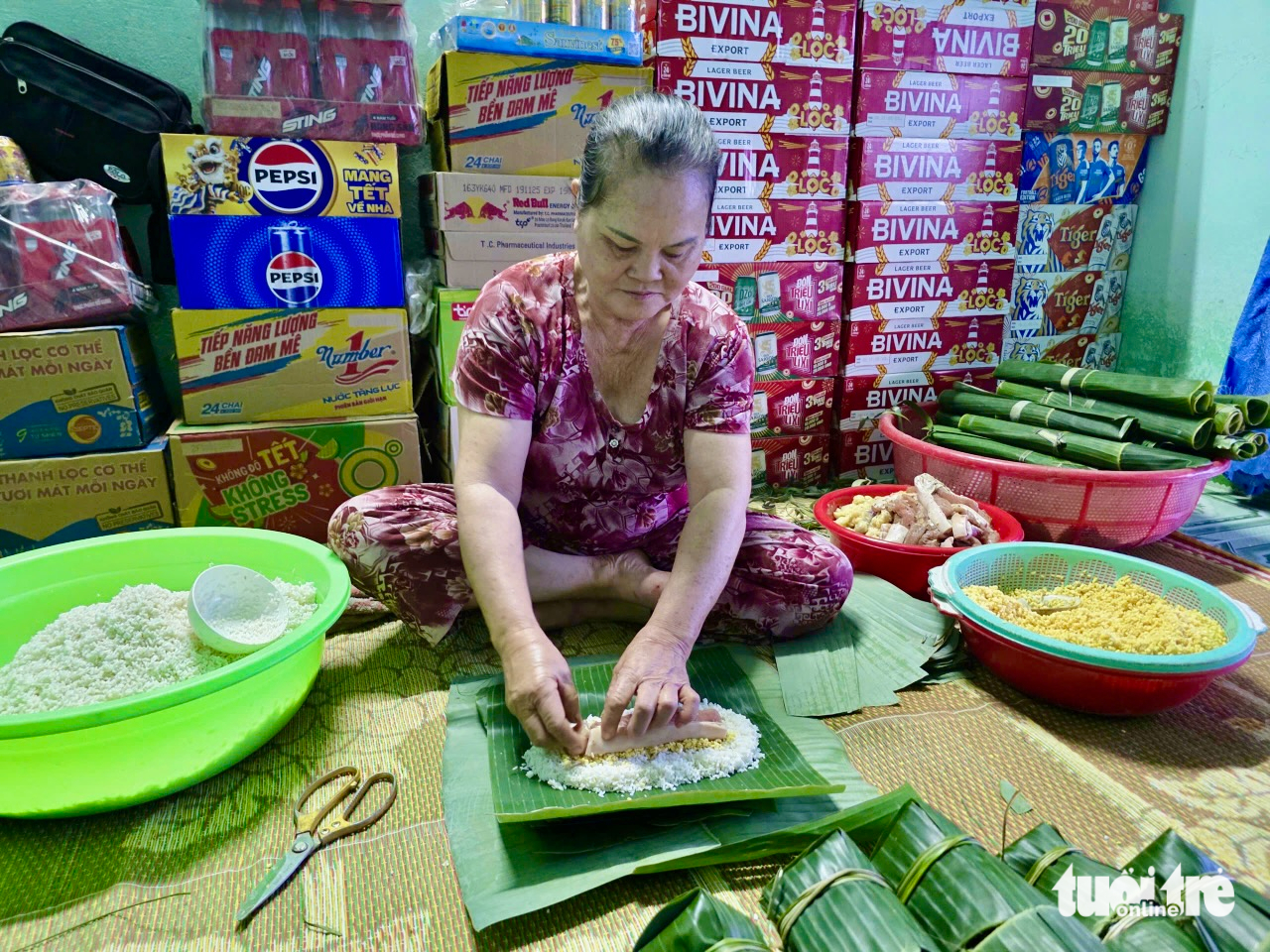 Tết ấm trong những ngôi nhà mới vùng lũ Hòa Thịnh 6 nhà mới - Ảnh 6.