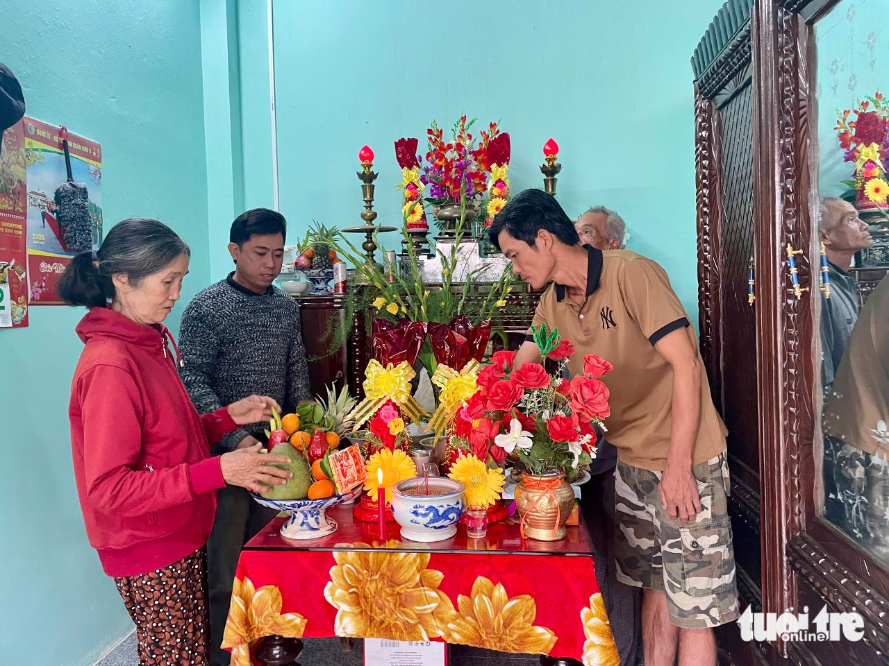 Tết ấm trong những ngôi nhà mới vùng lũ Hòa Thịnh 8 nhà mới - Ảnh 8.