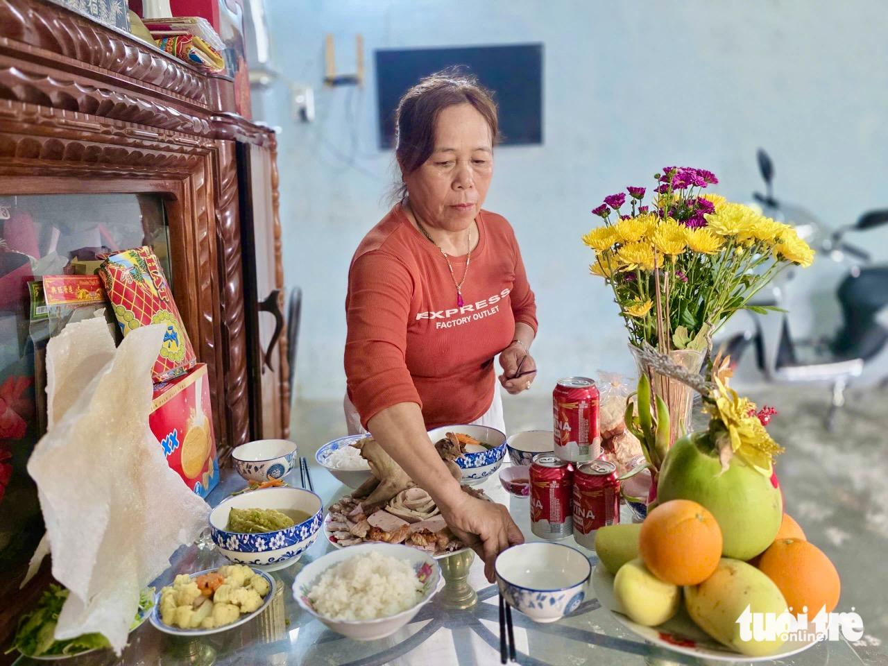 Tết ấm trong những ngôi nhà mới vùng lũ Hòa Thịnh 9 nhà mới - Ảnh 9.