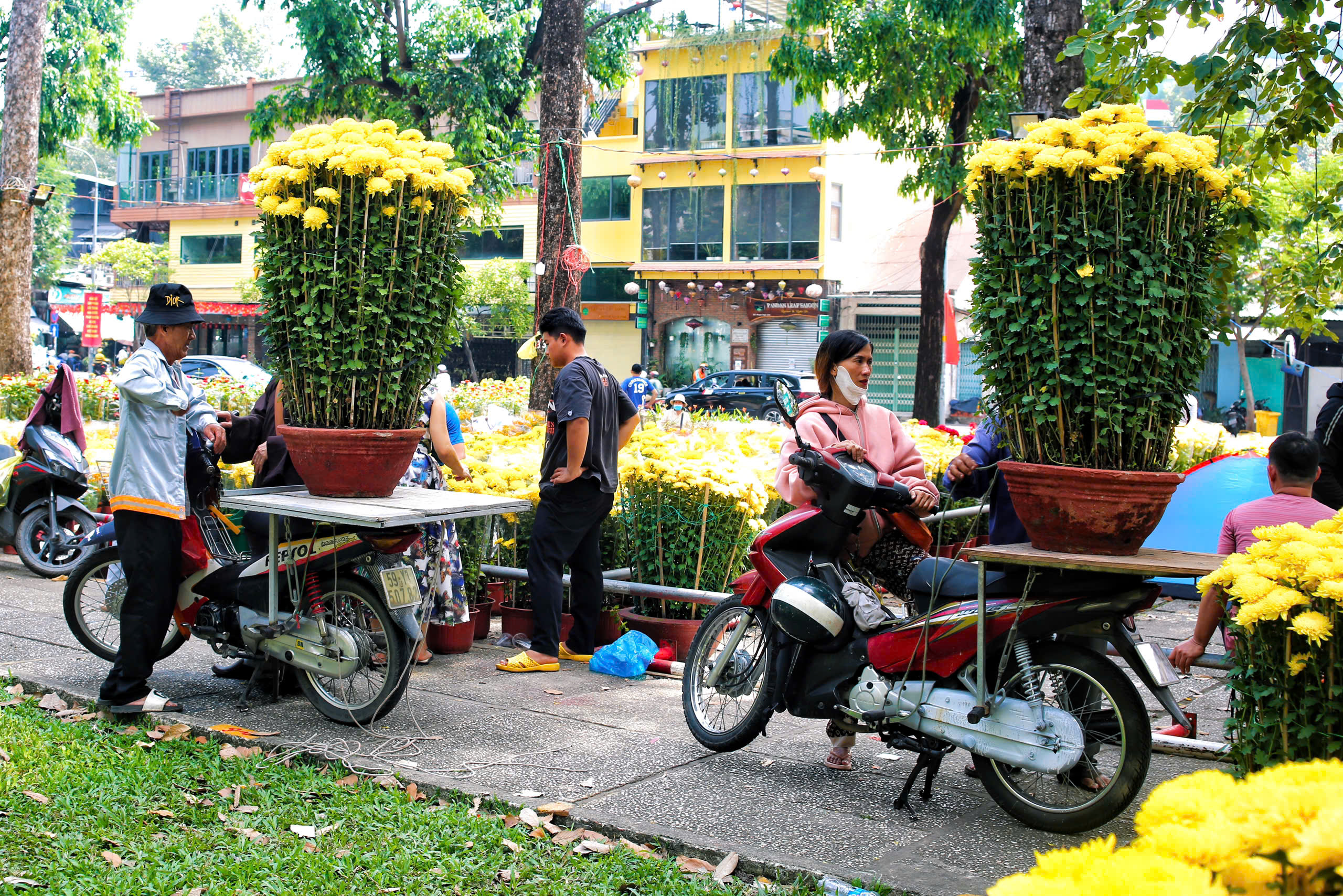 Chợ hoa Tết TPHCM: Không gian văn hóa xuân - Ảnh 5.