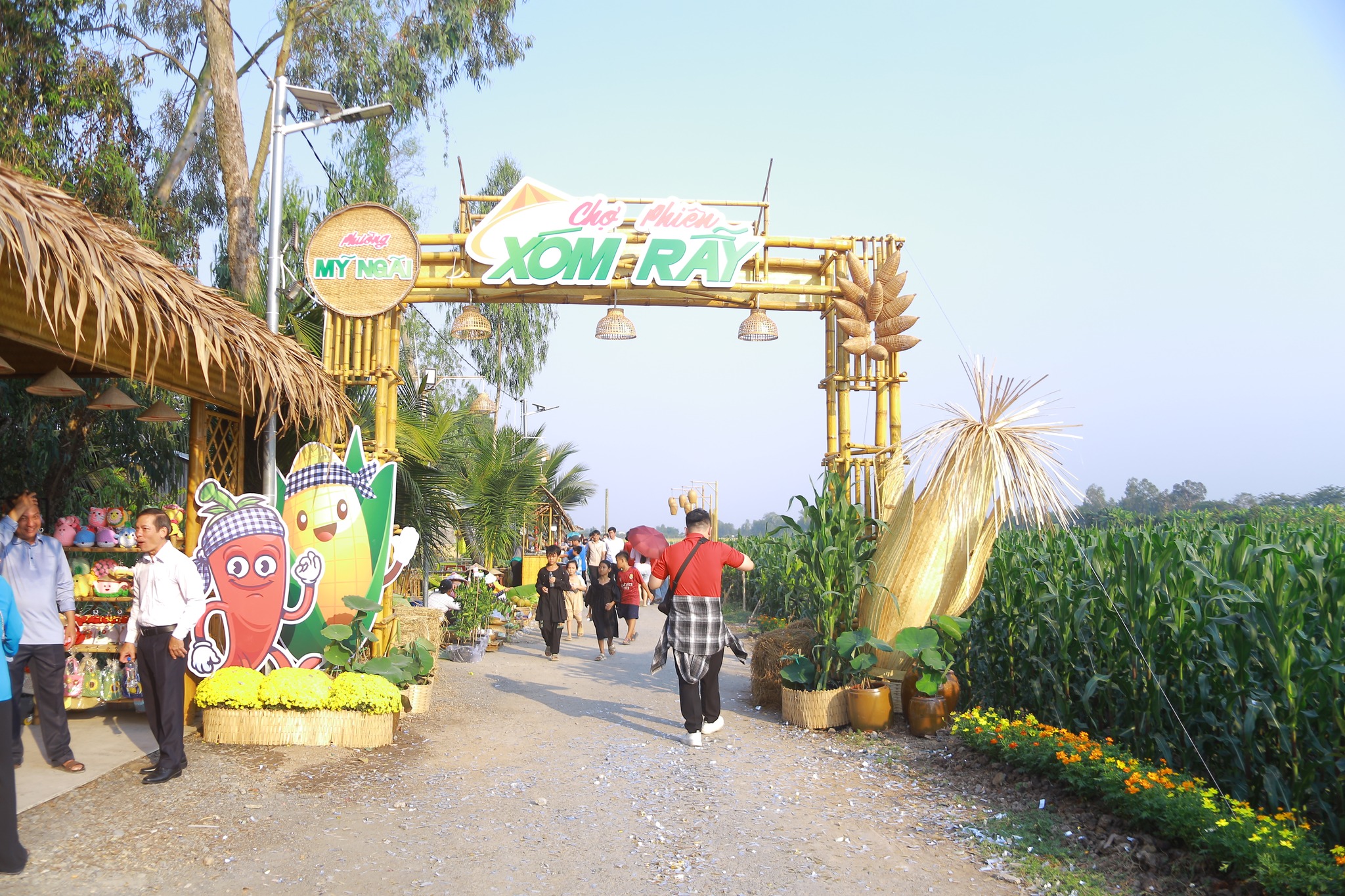 Dân dã các mô hình chợ quê tại Đồng Tháp - Ảnh 12.