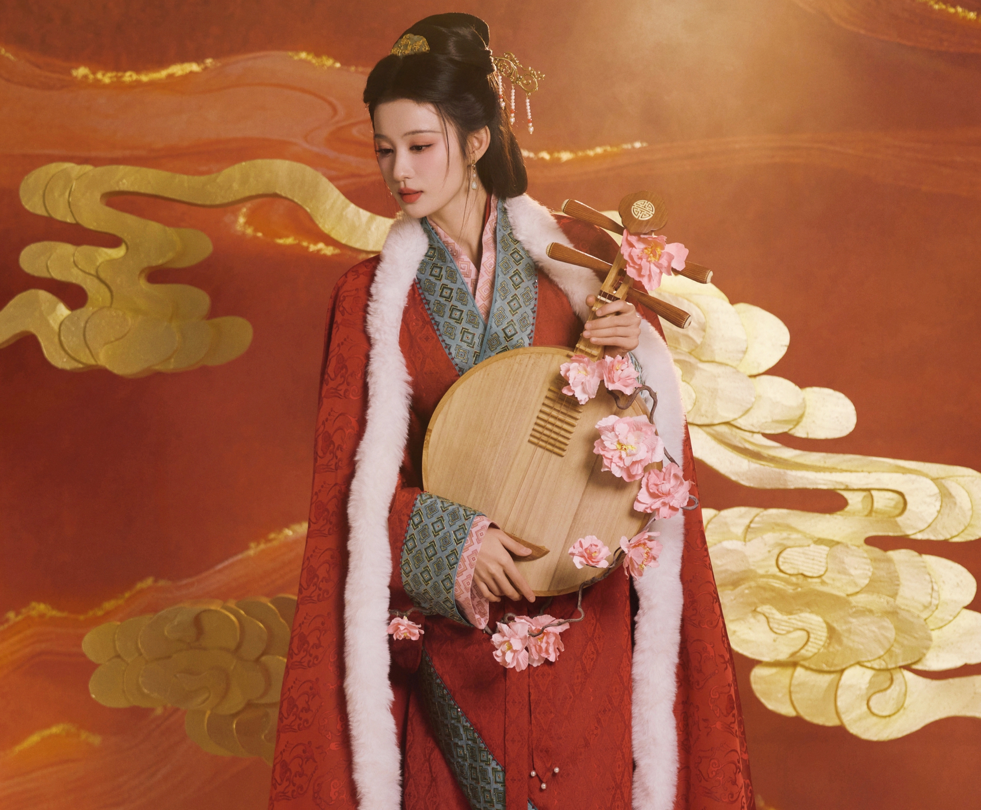 Mỹ nhân đẹp nhất đêm hội giao thừa 2026: Nhan sắc như bức tranh giang sơn gấm vóc, bảo sao ai gặp cũng yêu- Ảnh 2. Mỹ nhân đẹp nhất đêm hội giao thừa 2026: Nhan sắc như bức tranh giang sơn gấm vóc, bảo sao ai gặp cũng yêu- Ảnh 2.