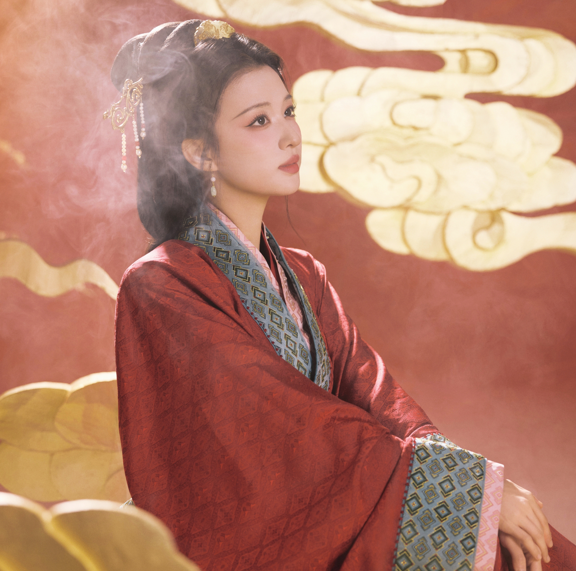 Mỹ nhân đẹp nhất đêm hội giao thừa 2026: Nhan sắc như bức tranh giang sơn gấm vóc, bảo sao ai gặp cũng yêu- Ảnh 6. Mỹ nhân đẹp nhất đêm hội giao thừa 2026: Nhan sắc như bức tranh giang sơn gấm vóc, bảo sao ai gặp cũng yêu- Ảnh 6.