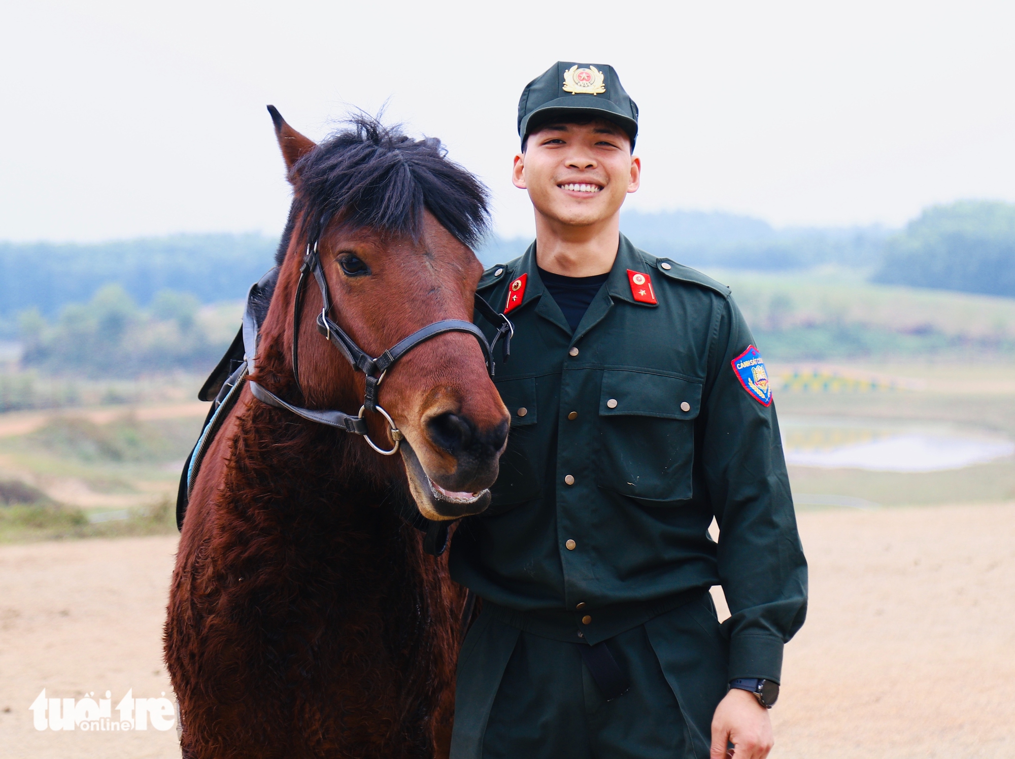 Đầu năm ngựa, 'xông đất' Đoàn Cảnh sát cơ động Kỵ binh 3 ngựa - Ảnh 3.