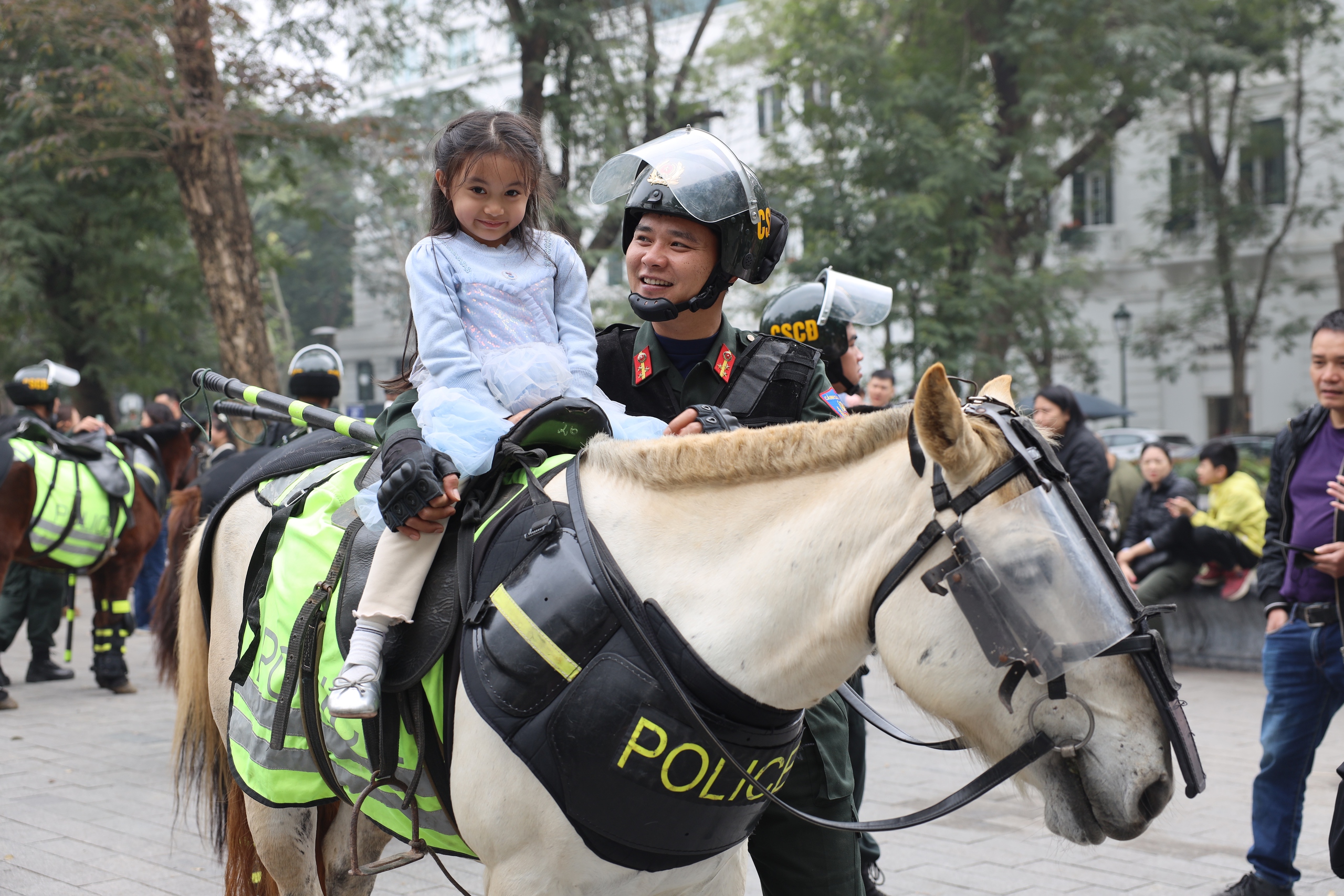 Đầu năm ngựa, 'xông đất' Đoàn Cảnh sát cơ động Kỵ binh 13 ngựa - Ảnh 19.