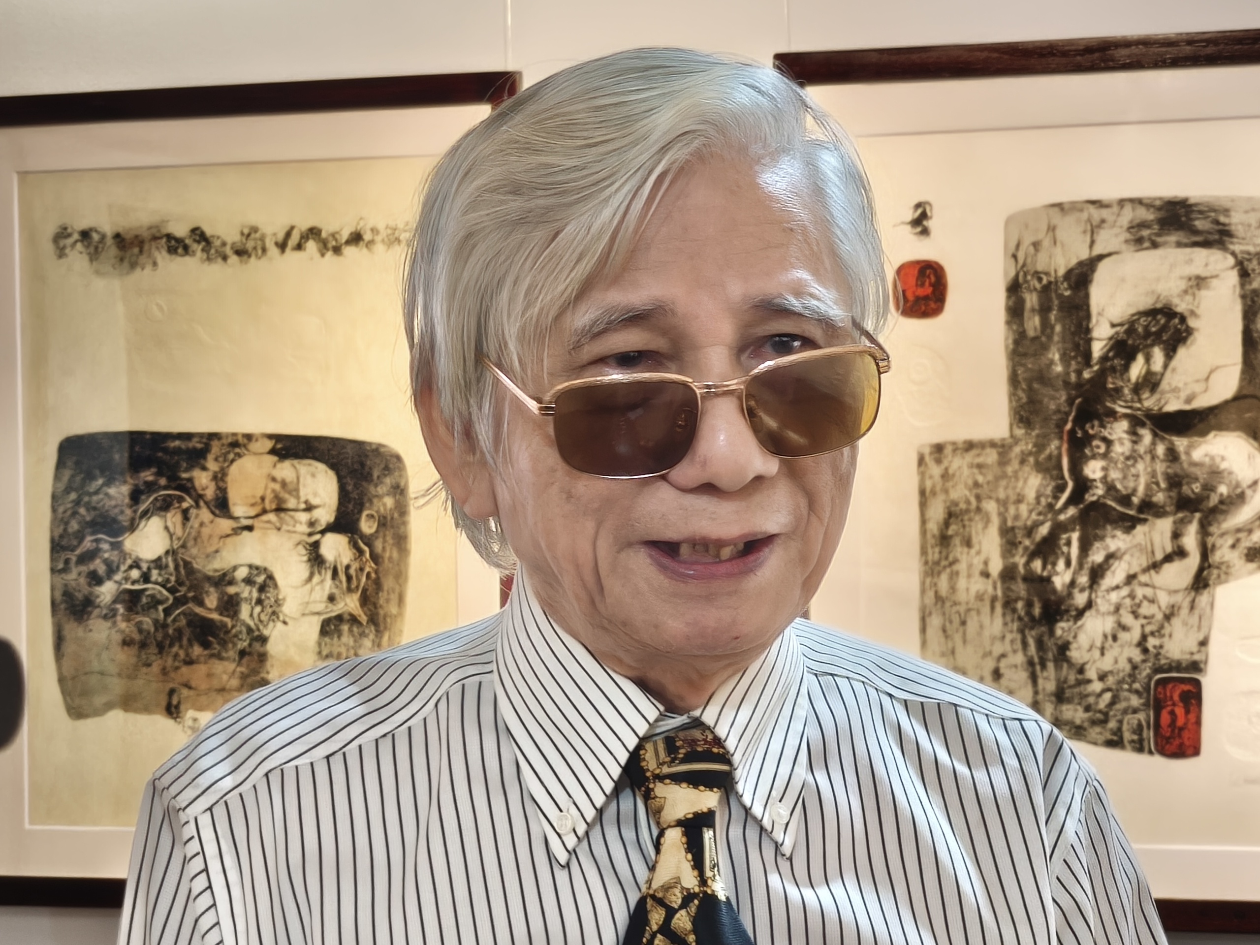 Bị ngựa đá rơi vào trẹt ớt, danh họa Lê Bá Đảng 'ám ảnh' hình tượng ngựa- Ảnh 3. Bị ngựa đá rơi vào trẹt ớt, danh họa Lê Bá Đảng 'ám ảnh' hình tượng ngựa- Ảnh 3.