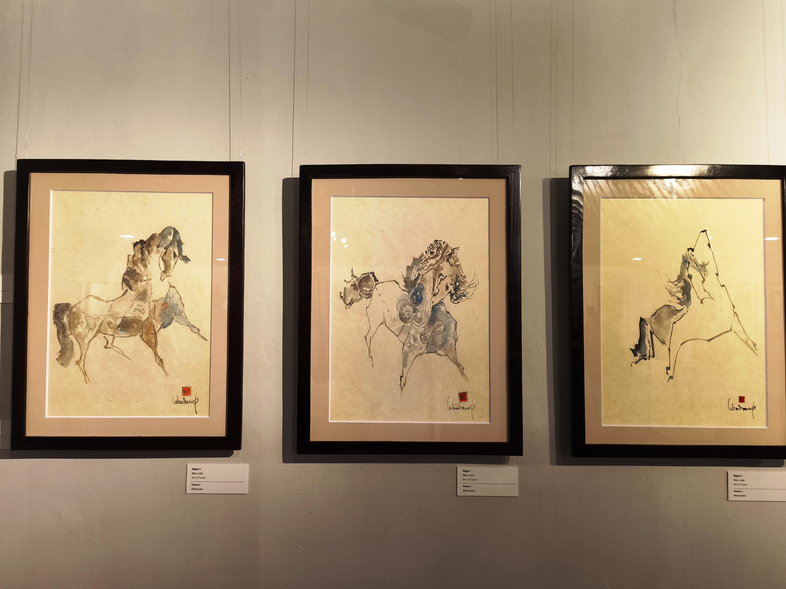 Bị ngựa đá rơi vào trẹt ớt, danh họa Lê Bá Đảng 'ám ảnh' hình tượng ngựa- Ảnh 2. Bị ngựa đá rơi vào trẹt ớt, danh họa Lê Bá Đảng 'ám ảnh' hình tượng ngựa- Ảnh 2.