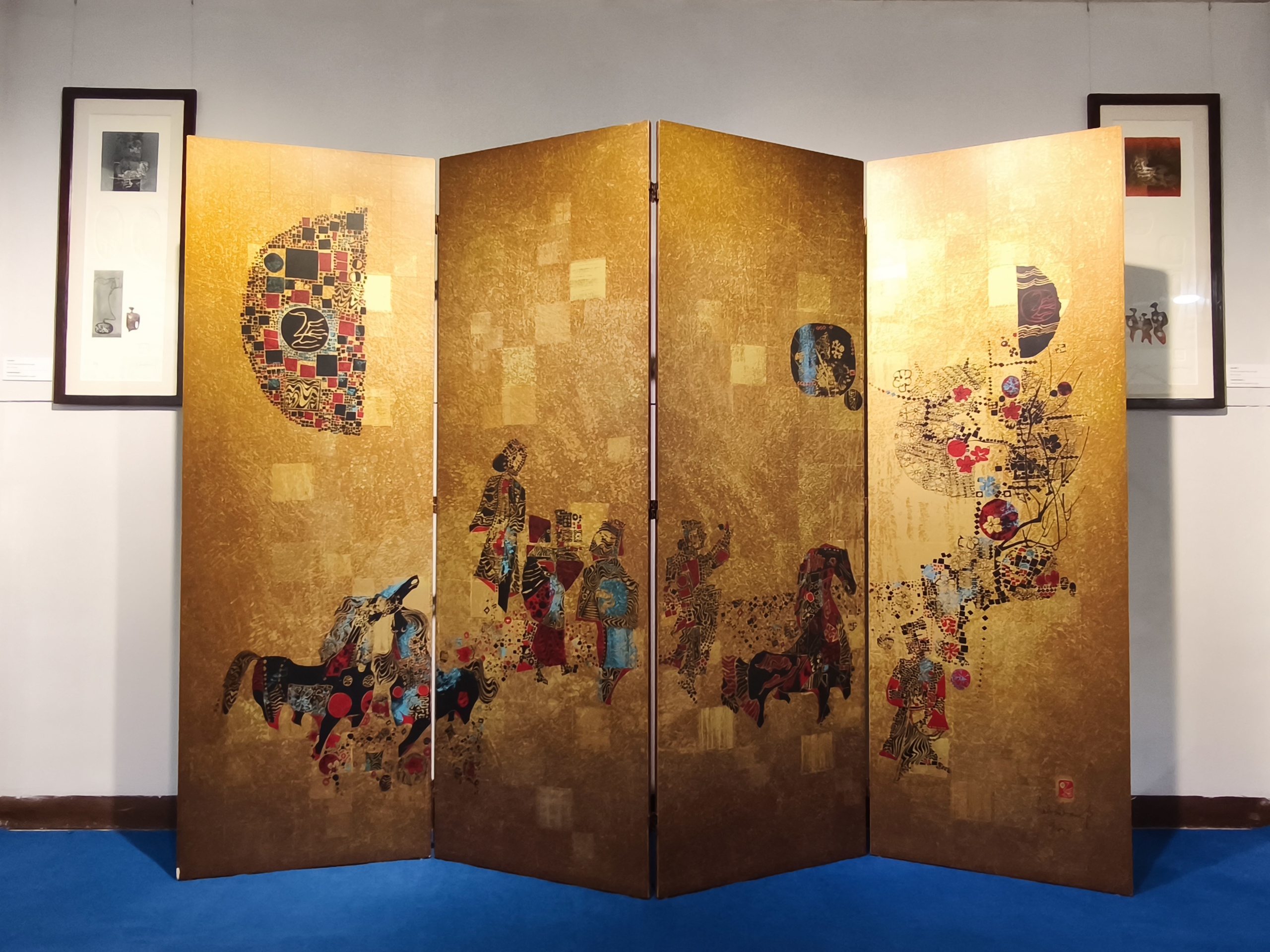 Bị ngựa đá rơi vào trẹt ớt, danh họa Lê Bá Đảng 'ám ảnh' hình tượng ngựa- Ảnh 21. Bị ngựa đá rơi vào trẹt ớt, danh họa Lê Bá Đảng 'ám ảnh' hình tượng ngựa- Ảnh 21.