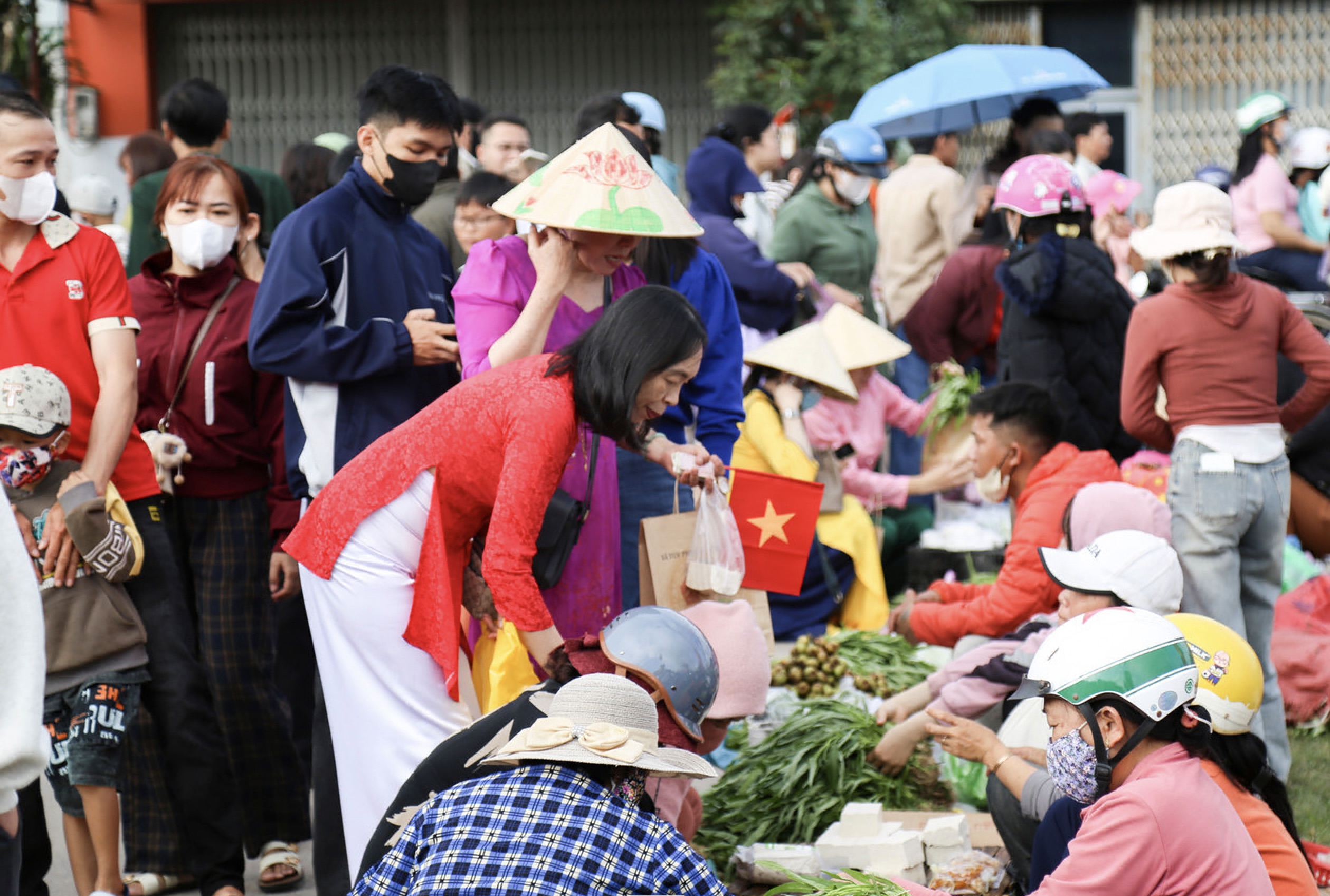“Độc lạ” chợ Gò mỗi năm chỉ họp duy nhất vào mùng 1 Tết - Ảnh 3.