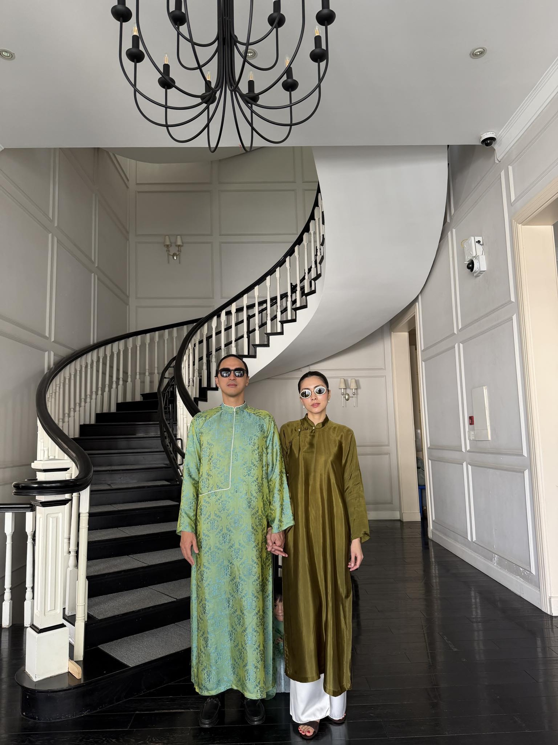 Mùng 1 Tết của loạt mỹ nhân Việt lấy chồng thiếu gia: Đỗ Thị Hà gây chú ý - 2