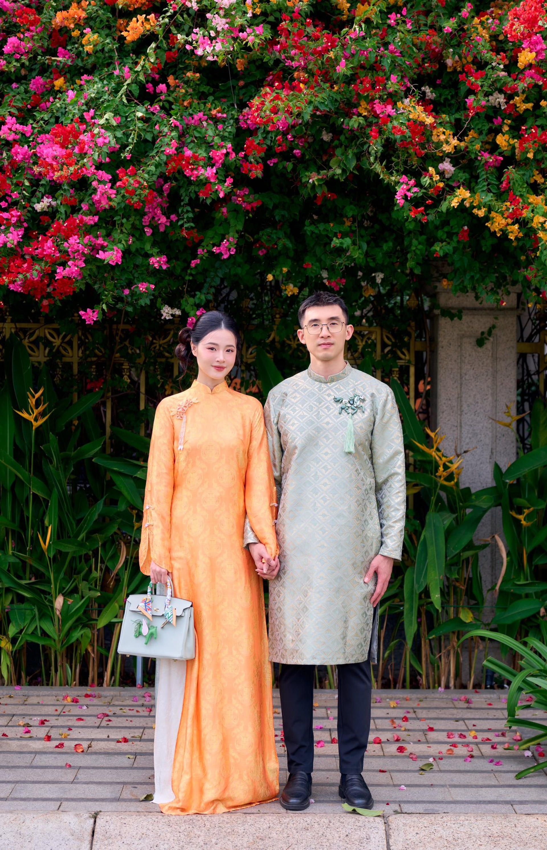 Mùng 1 Tết của loạt mỹ nhân Việt lấy chồng thiếu gia: Đỗ Thị Hà gây chú ý - 4