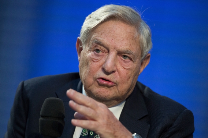 George Soros tại một sự kiện ở Berlin (Đức) năm 2012. Ảnh: Reuters