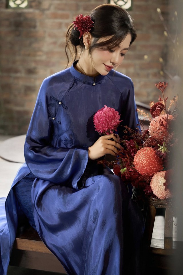 5 gam màu áo dài không thể thiếu trong ba ngày tết- Ảnh 6.