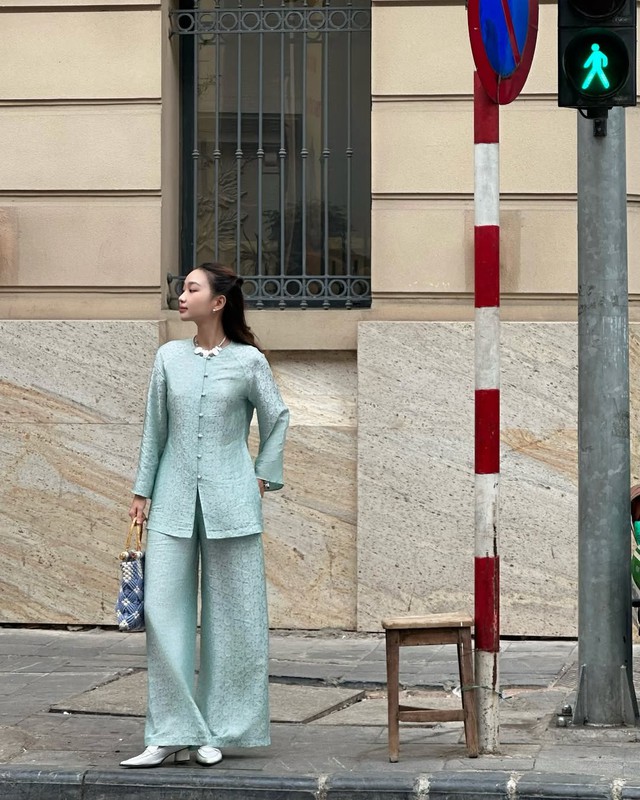 Nét duyên mộc mạc giữa sắc xuân với áo bà ba- Ảnh 3.