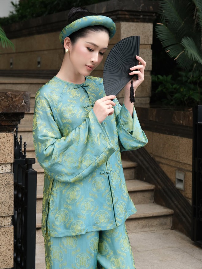 Nét duyên mộc mạc giữa sắc xuân với áo bà ba- Ảnh 8.