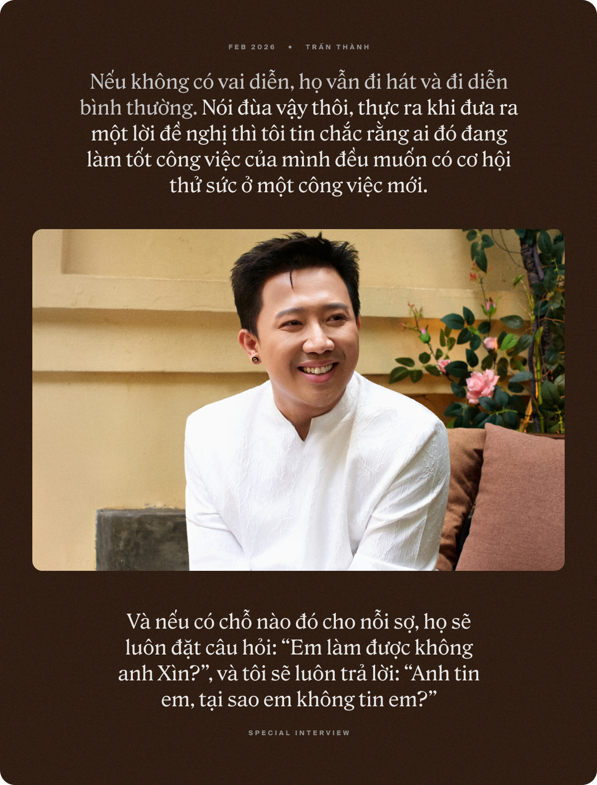 Trấn Thành: Tôi nghĩ mình chỉ đang làm phim vào mùa Tết, chứ không phải làm phim Tết, một bộ phim đúng nghĩa là phim- Ảnh 2.