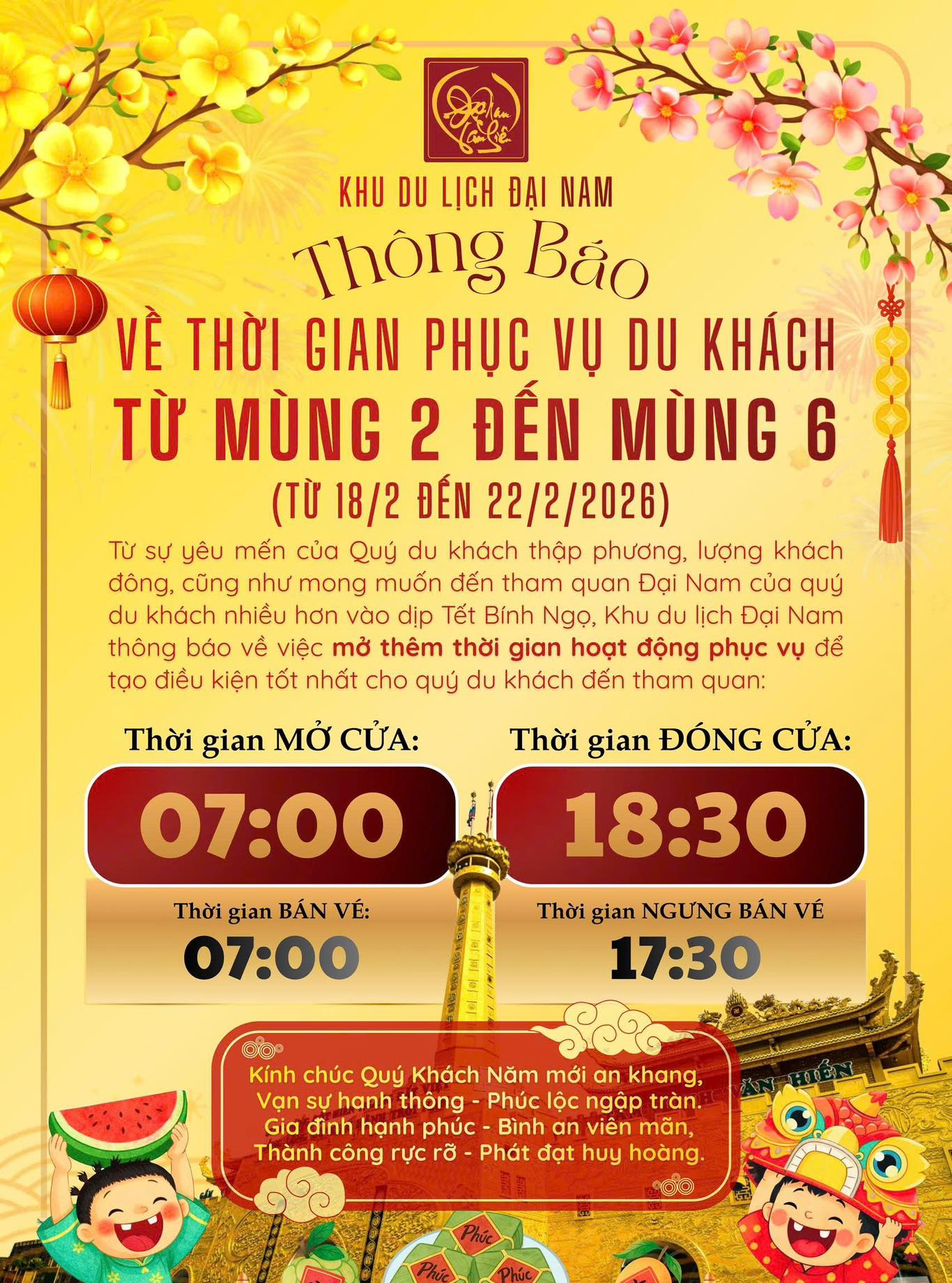 KDL Đại Nam của vợ chồng bà Nguyễn Phương Hằng ra thông báo nóng ngay đúng tối Mùng 2 Tết- Ảnh 2.