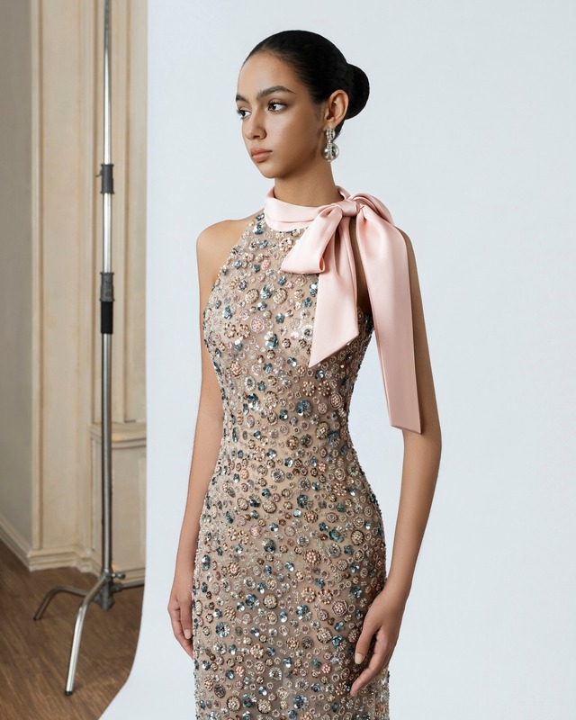 Đầm dự tiệc mùa xuân mở ra một năm may mắn- Ảnh 3.