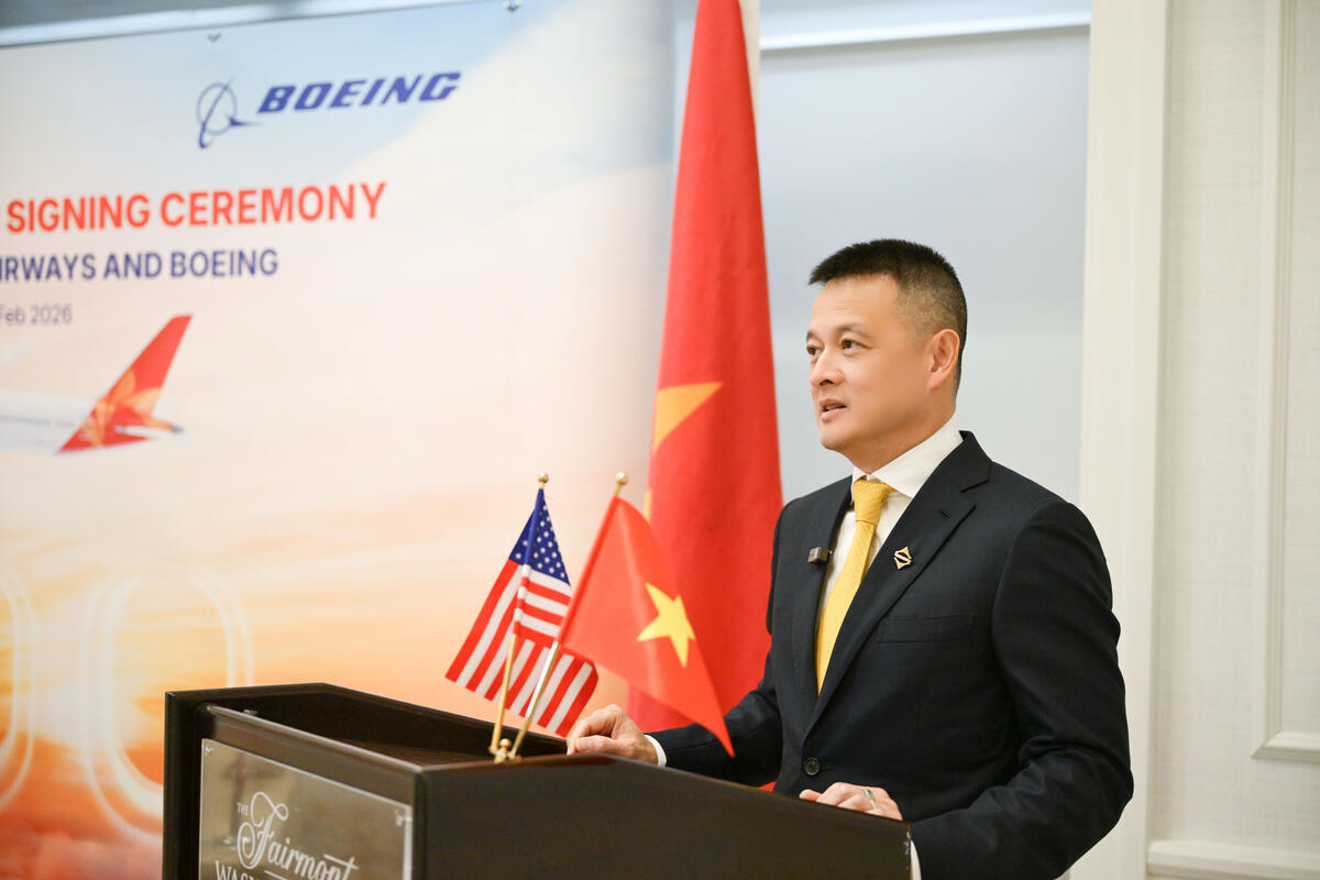 Sun PhuQuoc Airways và Boeing ký thỏa thuận mua 40 