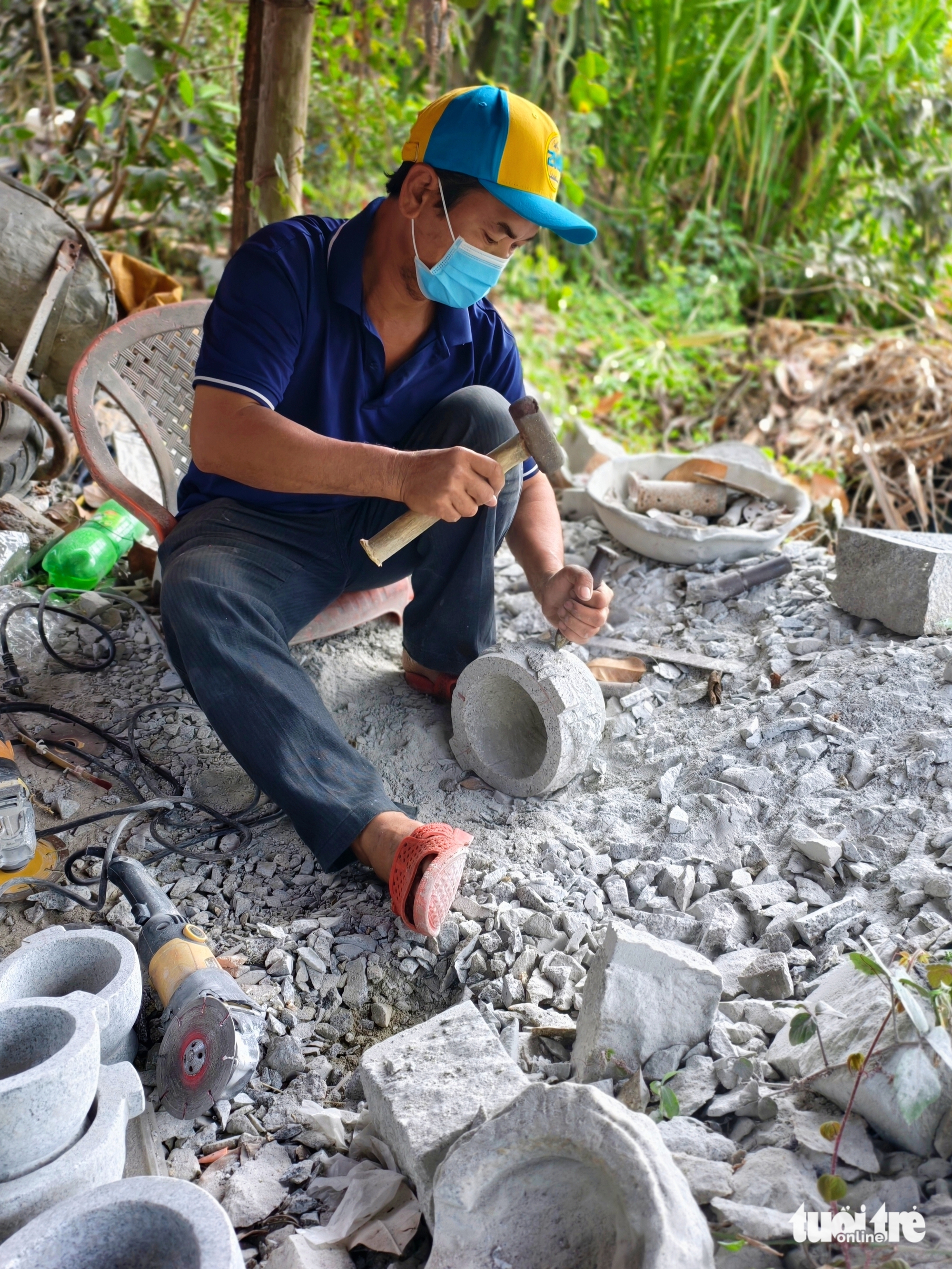 cối đá - Ảnh 3.