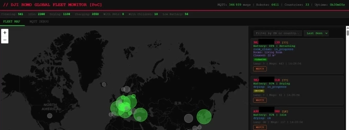 Dữ liệu thu thập từ hàng nghìn robot hút bụi DJI Romo trên khắp thế giới. Ảnh: The Verge