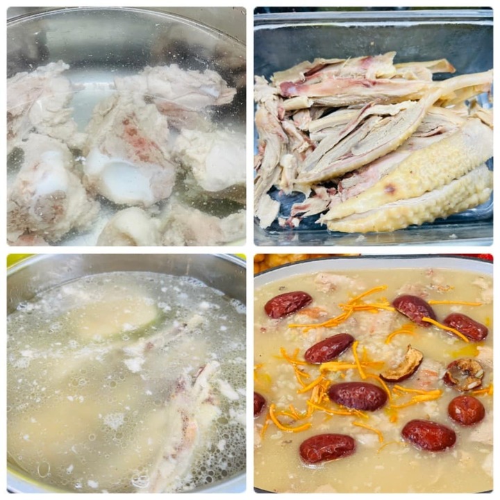 Món lẩu cháo bánh chưng ngon 'đỉnh nóc' giúp 'giải cứu' bánh chưng sau Tết- Ảnh 3.