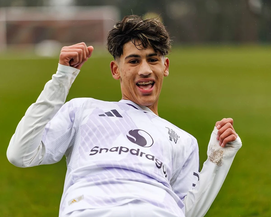 JJ Gabriel đang chơi rất hay ở đội U-18 MU. ẢNH: MANCHESTER UNITED mu-jj-gabriel.jpg