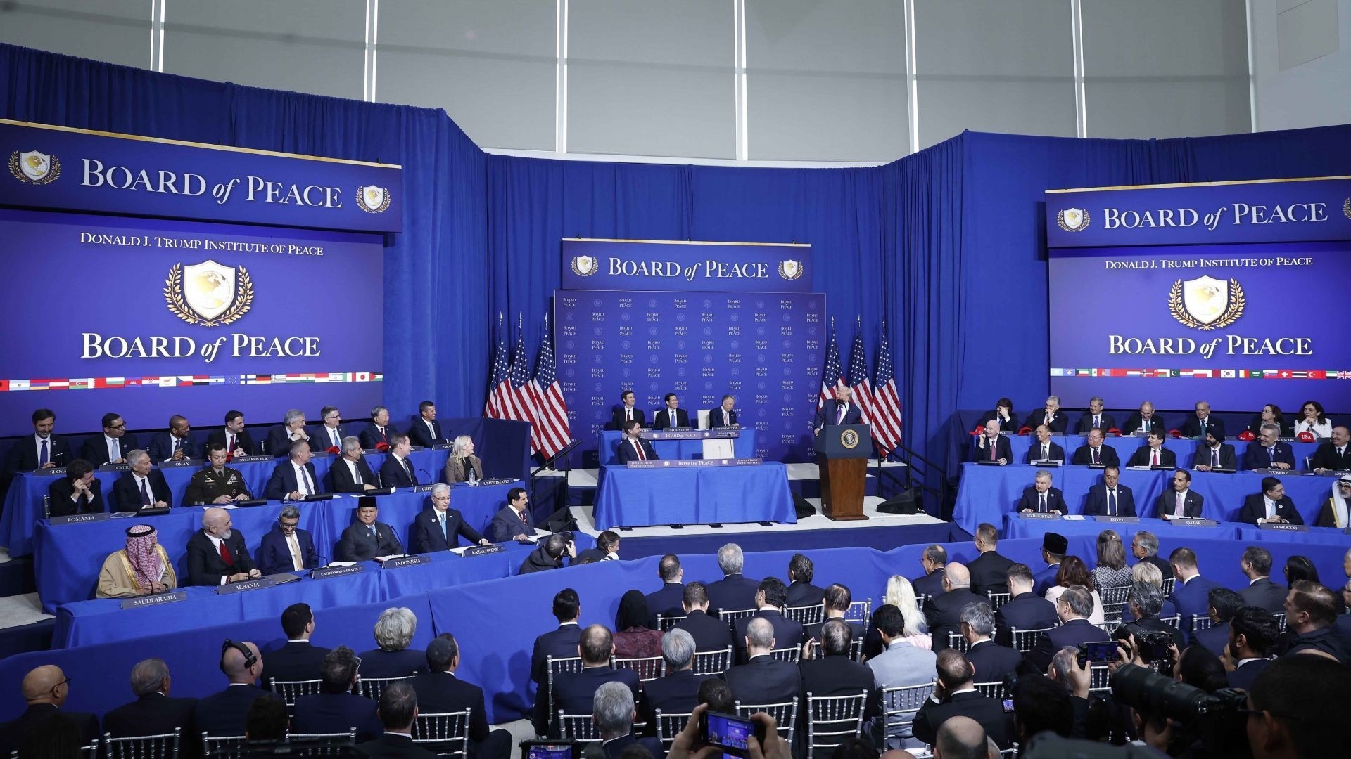 Tổng Bí thư Tô Lâm tham dự cuộc họp khai mạc Hội đồng Hòa bình về Dải Gaza 2 Tổng bí thư Tô Lâm - Ảnh 2.