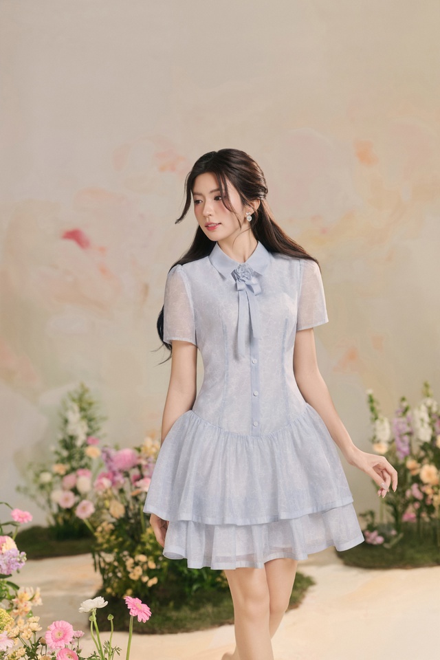 Váy tầng, dịu dàng cho những ngày đầu xuân năm mới- Ảnh 8. Váy tầng, dịu dàng cho những ngày đầu xuân năm mới- Ảnh 8.