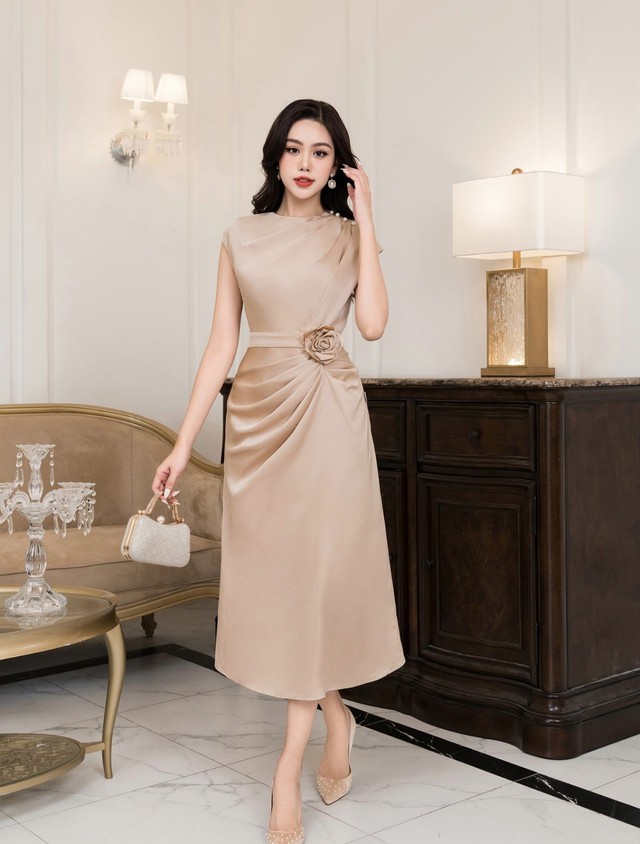 Sang trọng với trang phục vải lụa trong ngày đầu năm đi làm- Ảnh 8.