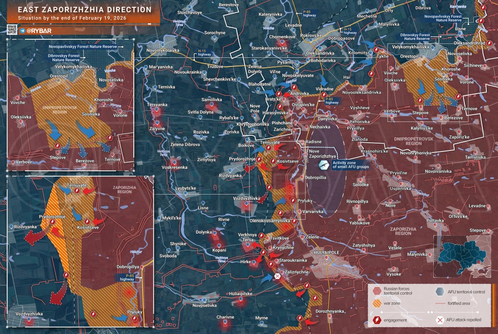 Chiến sự Ukraine 20/2: Nga có hàng loạt động thái bất thường ở Sumy - 5
