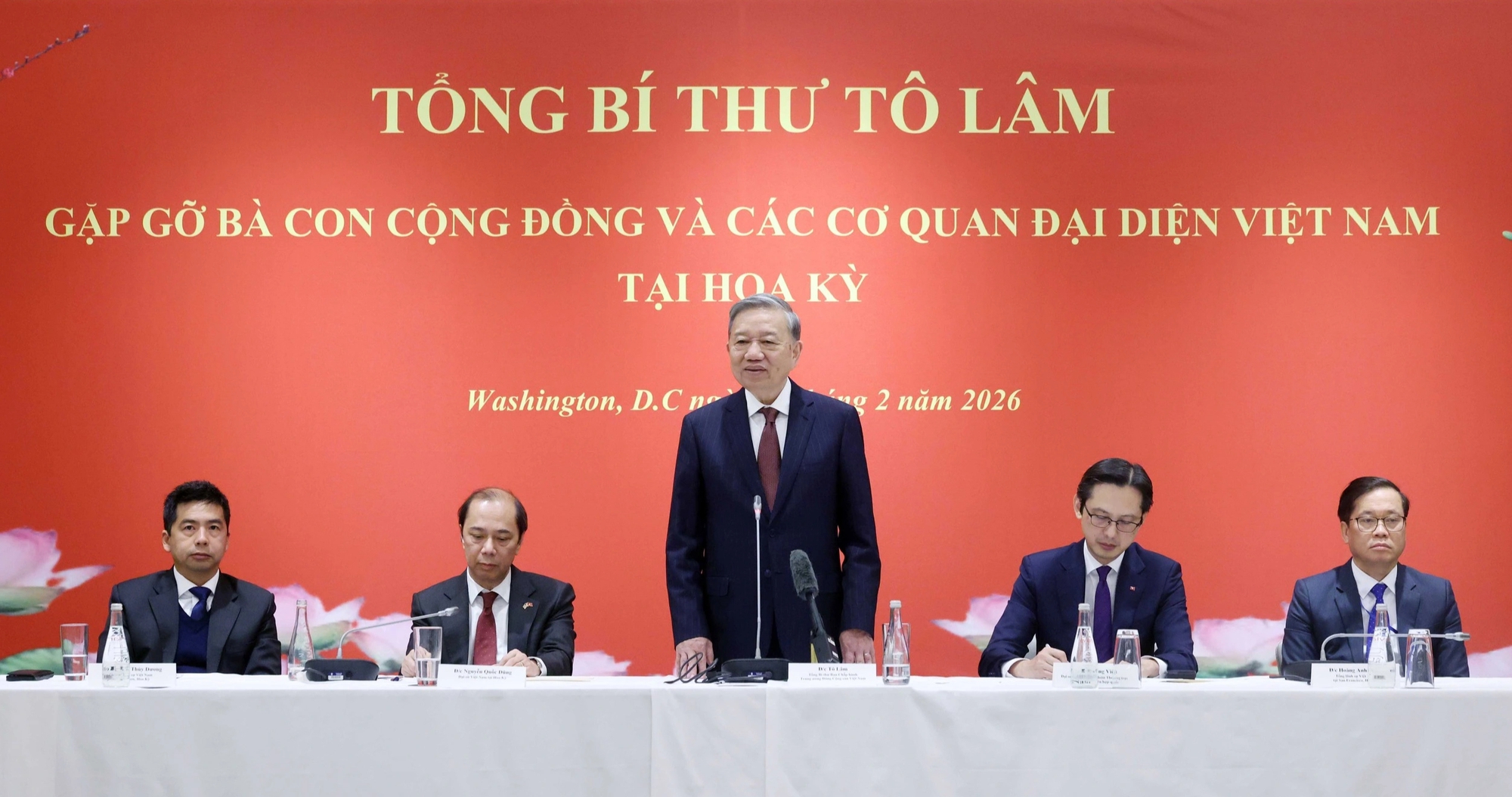 Tổng Bí thư Tô Lâm gặp gỡ bà con cộng đồng Việt Nam tại Mỹ - Ảnh 2.