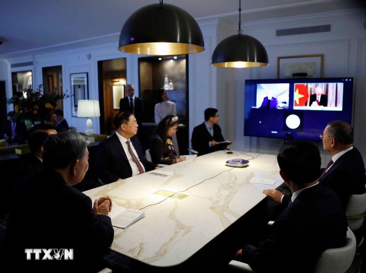 Tổng Bí thư Tô Lâm điện đàm với nguyên Thượng nghị sỹ Mỹ Patrick Leahy - Ảnh 3.