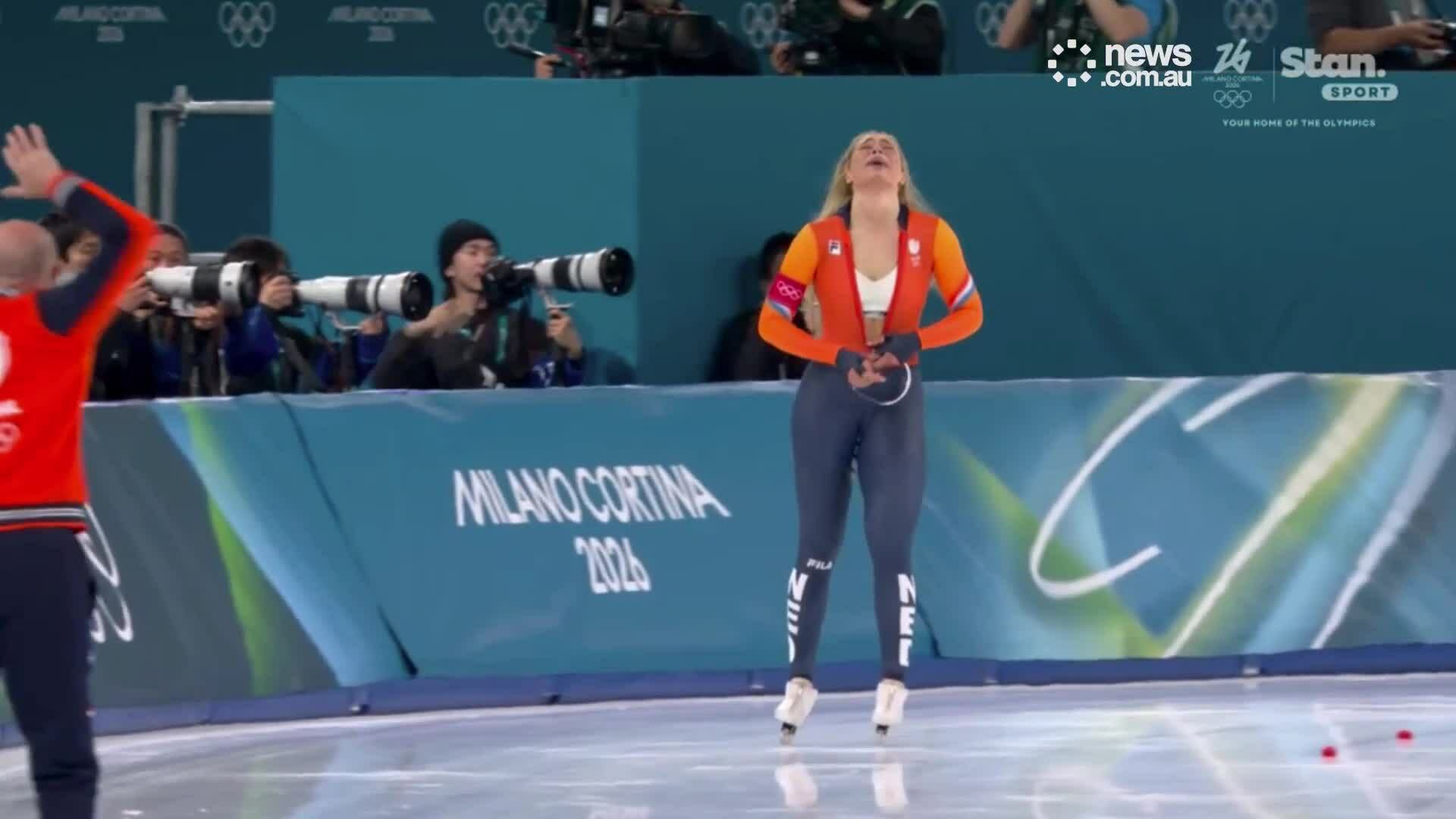 'Nữ hoàng băng' Jutta Leerdam thoát án phạt vụ lộ áo ngực